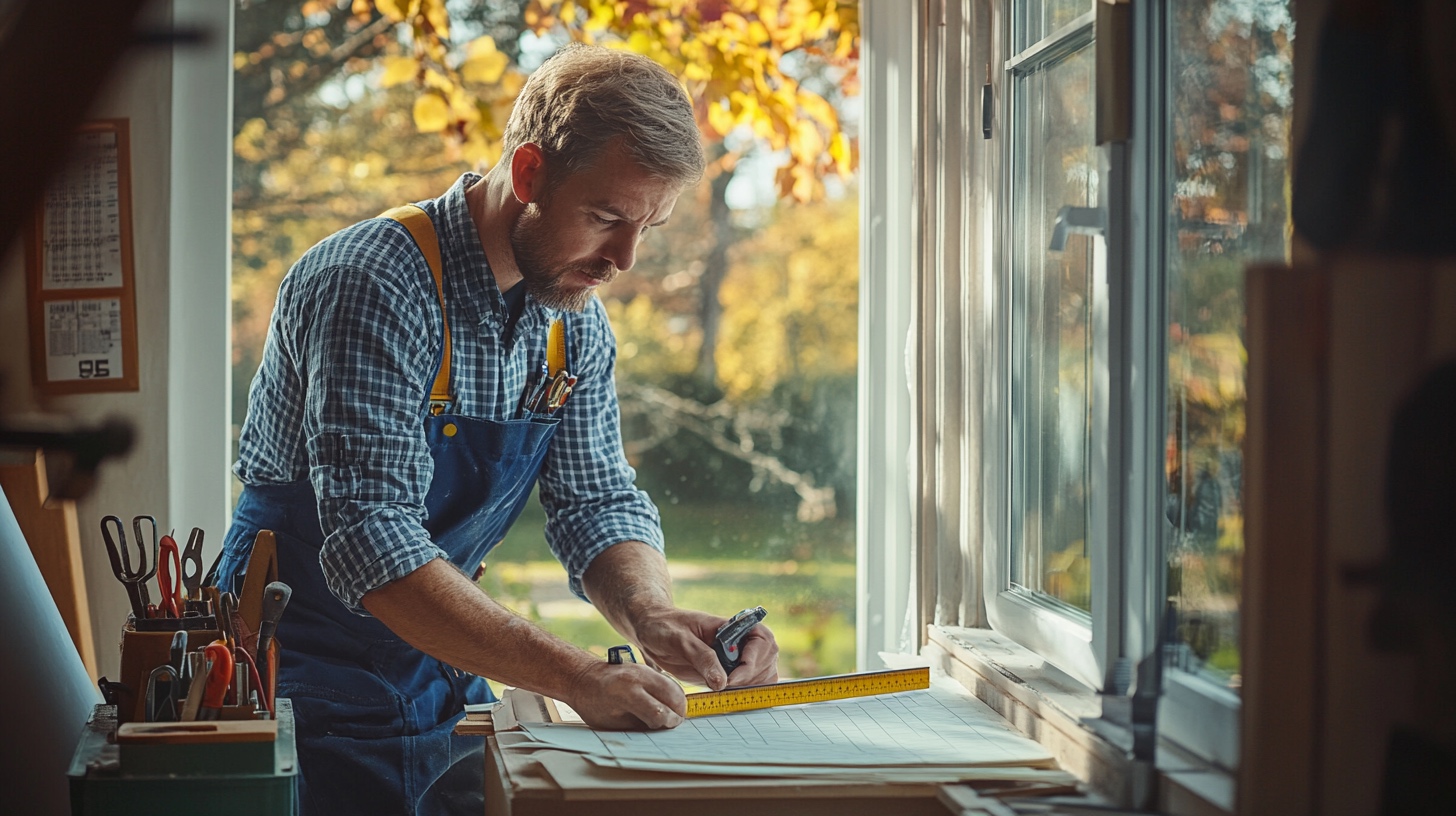 Professionnel prenant des mesures Professionnel prenant des mesures